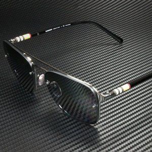 NEW Burberry Gunmetal 56mm Sunglasses! NIB!